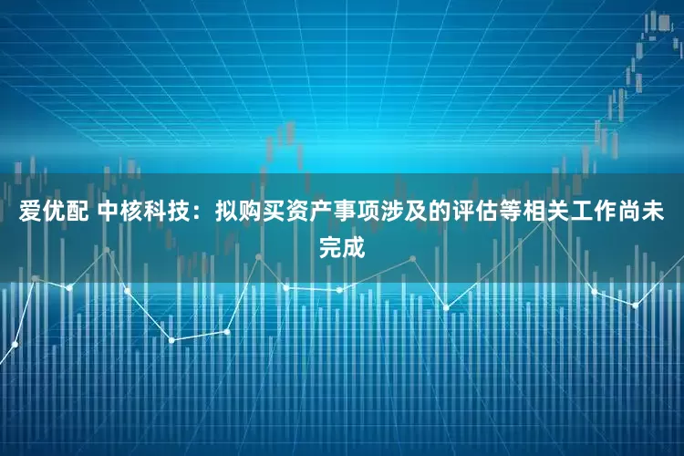 爱优配 中核科技：拟购买资产事项涉及的评估等相关工作尚未完成