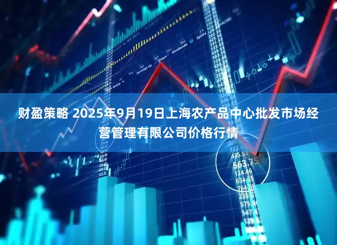 财盈策略 2025年9月19日上海农产品中心批发市场经营管理有限公司价格行情